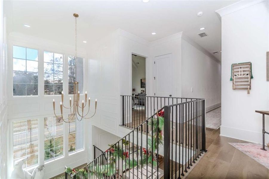 Furnished interior view inside a new home in , Dacula (Image 17).