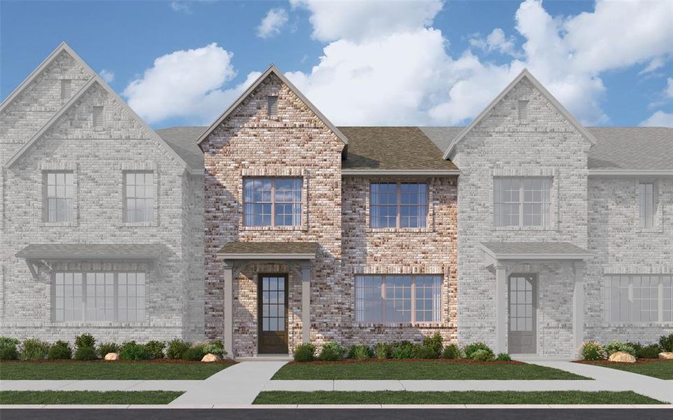 Elegant and sophisticated living await you in our beautiful lock and leave homes now available in Trinity Falls!