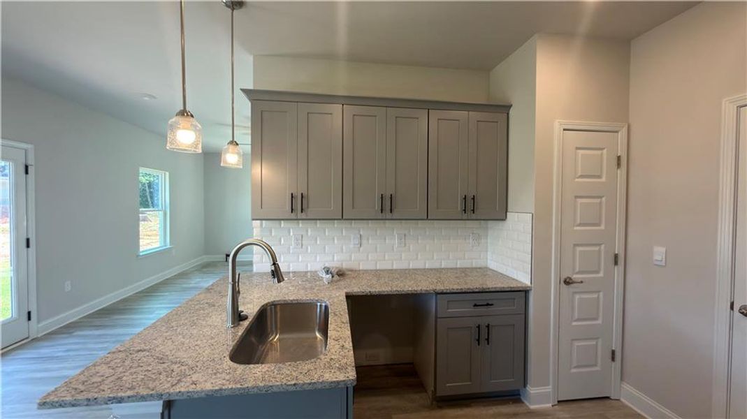 Furnished interior view inside a new home in Habersham Meadows, Demorest (Image 6).