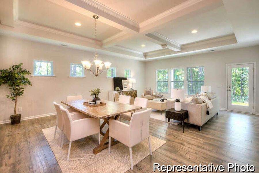 Furnished interior view inside a new home in , St. George (Image 3). Furnished interior view inside a new home in , St. George (Image 3).