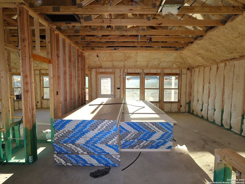 In-progress construction of a new home in Agave, San Antonio, TX (Image 25).