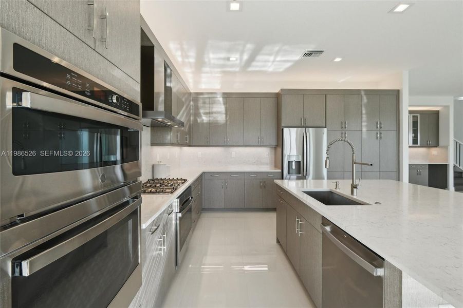 Furnished interior view inside a new home in , Palm Beach Gardens (Image 17).