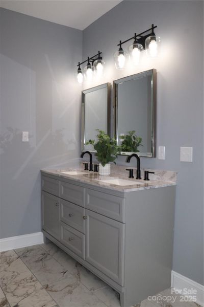 Furnished interior view inside a new home in , Lenoir (Image 12).