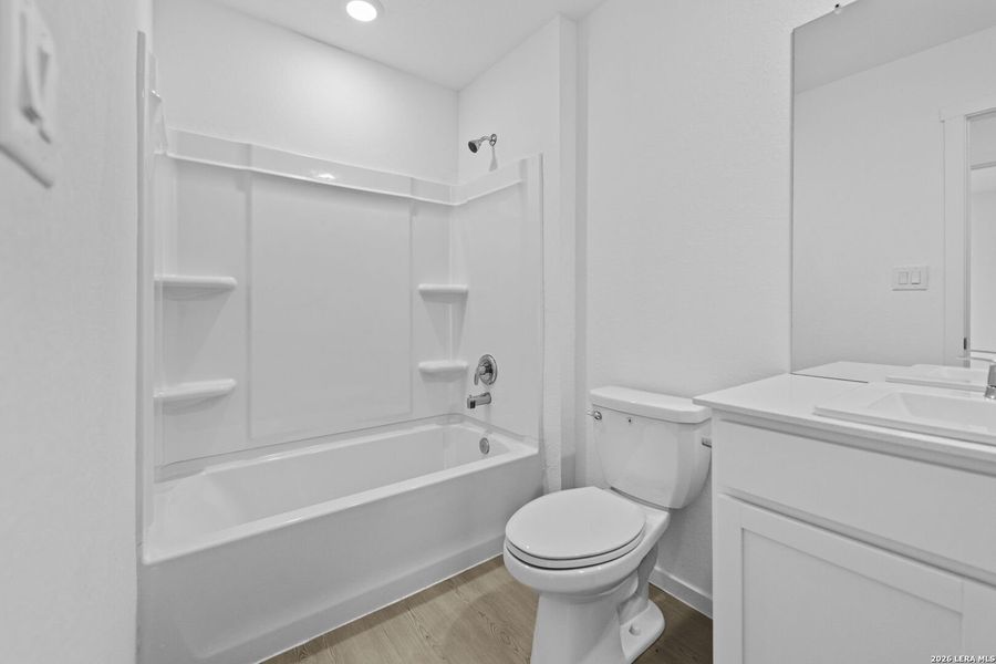 Furnished interior view inside a new home in Spring Grove, St. Hedwig (Image 6).