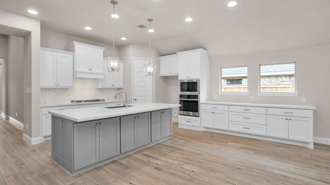 Furnished interior view inside a new home in Kresston 50', Magnolia (Image 6). Furnished interior view inside a new home in Kresston 50', Magnolia (Image 6).