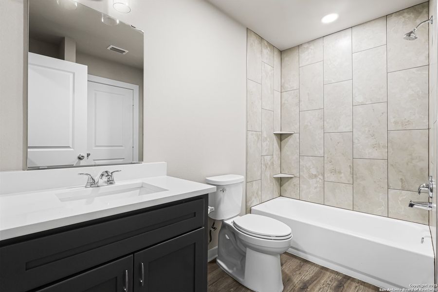 Furnished interior view inside a new home in , San Antonio (Image 5).