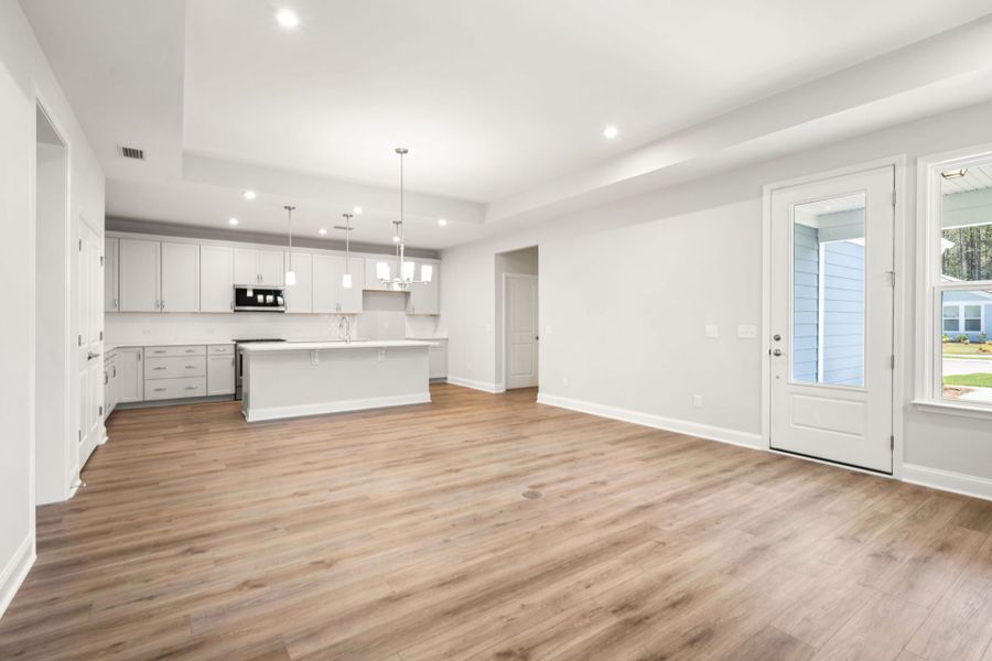 Spacious, unfurnished interior of a new home in Sun City Hilton Head, Bluffton (Image 15). Spacious, unfurnished interior of a new home in Sun City Hilton Head, Bluffton (Image 15).