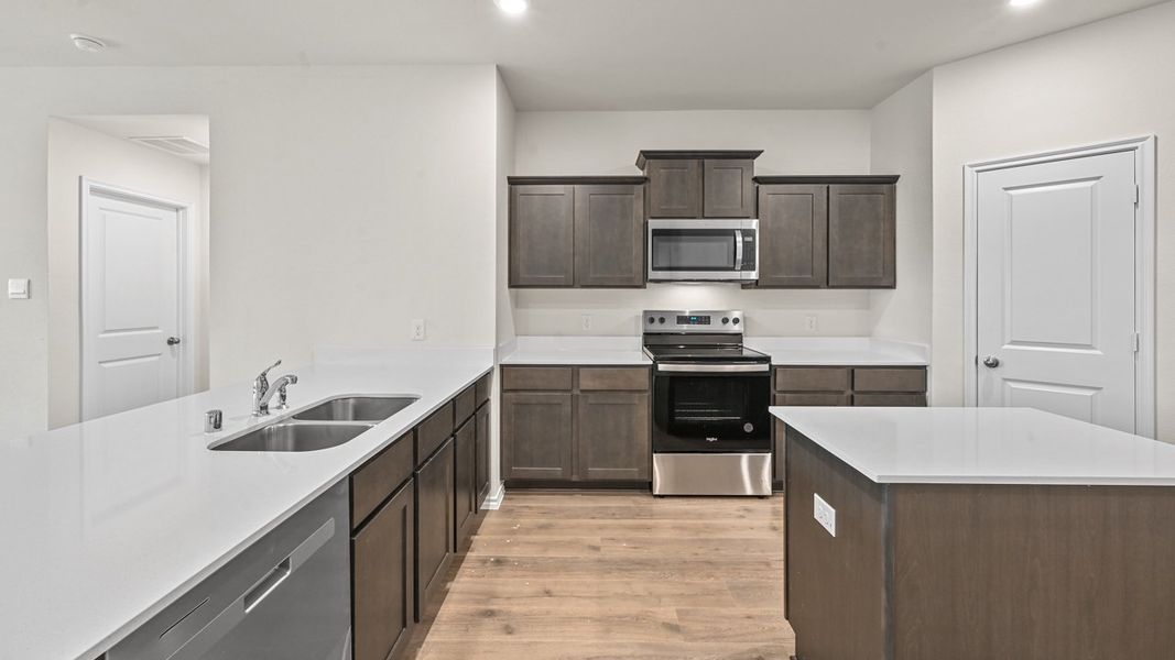 Furnished interior view inside a new home in Bluff Springs, Ferris (Image 9).