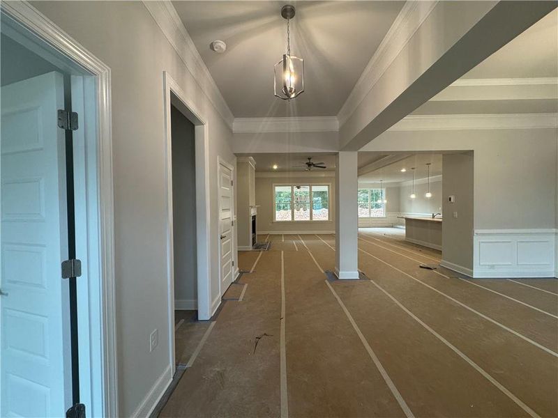 In-progress construction of a new home in Tuscany Hills, Douglasville, GA (Image 16). In-progress construction of a new home in Tuscany Hills, Douglasville, GA (Image 16).