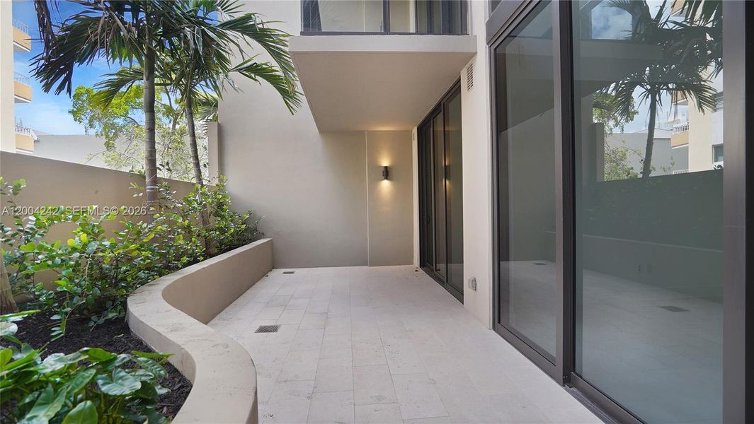 Exterior details and patio area of a home in , Miami (Image 24).