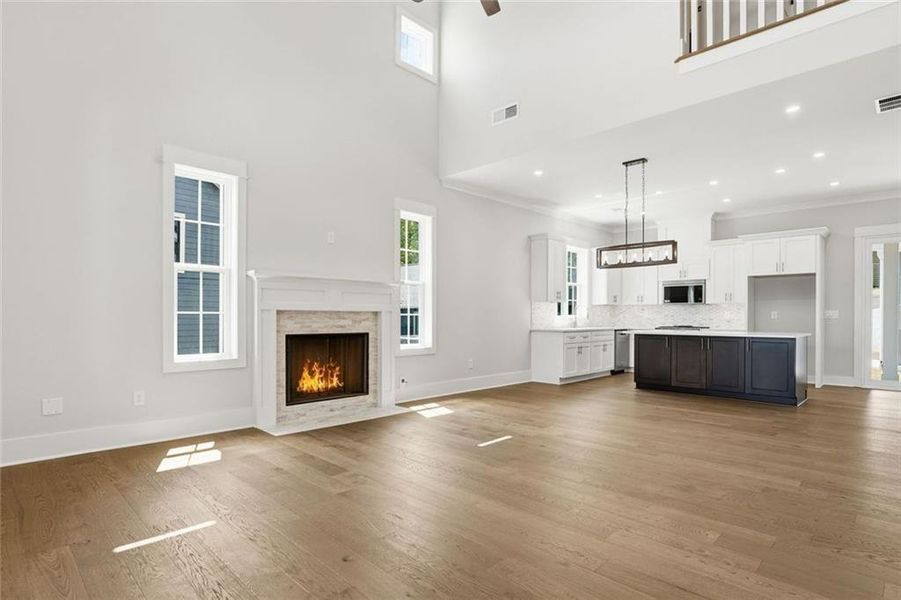 Spacious, unfurnished interior of a new home in , Ball Ground (Image 44).