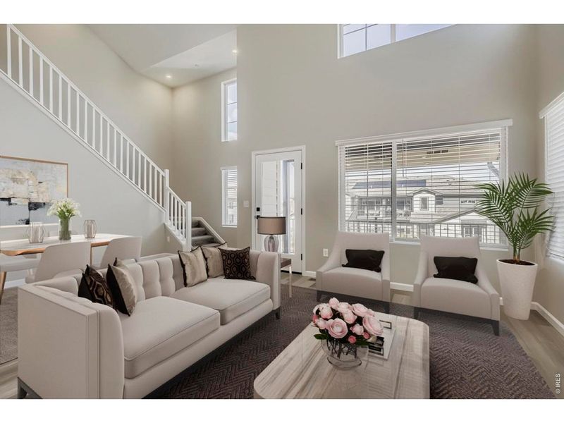 Furnished interior view inside a new home in Northfield, Fort Collins (Image 11).