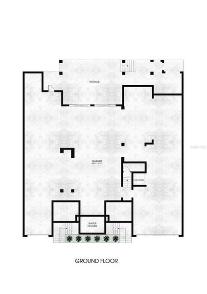 2D floor plan layout of this home in , Tampa, FL (Image 9).