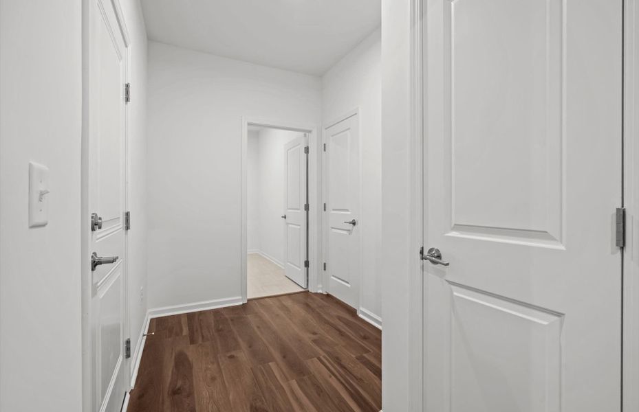 Spacious, unfurnished interior of a new home in Briarwood Reserve, Spartanburg (Image 26). Spacious, unfurnished interior of a new home in Briarwood Reserve, Spartanburg (Image 26).