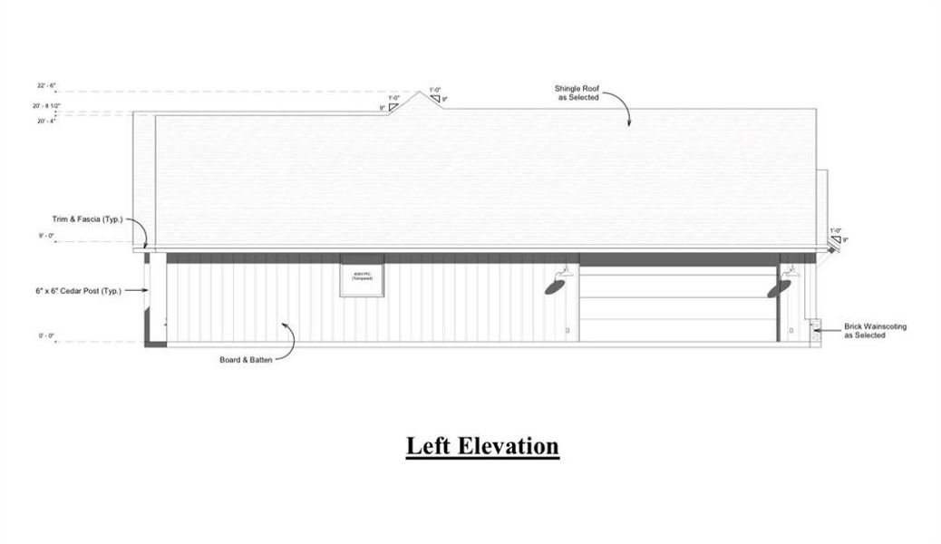 View of home floor plan