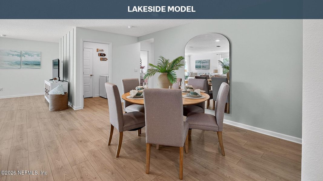 Furnished interior view inside a new home in Sawmill Branch, Palm Coast (Image 6).