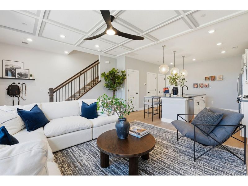 Furnished interior view inside a new home in , Fort Collins (Image 14).