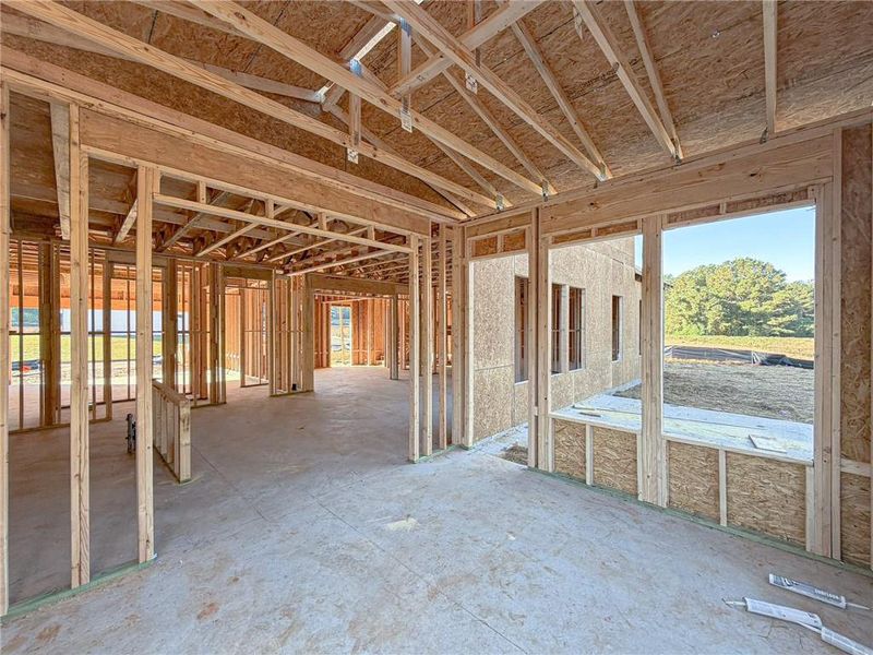 In-progress construction of a new home in Ashbury Commons, Powder Springs, GA (Image 33).