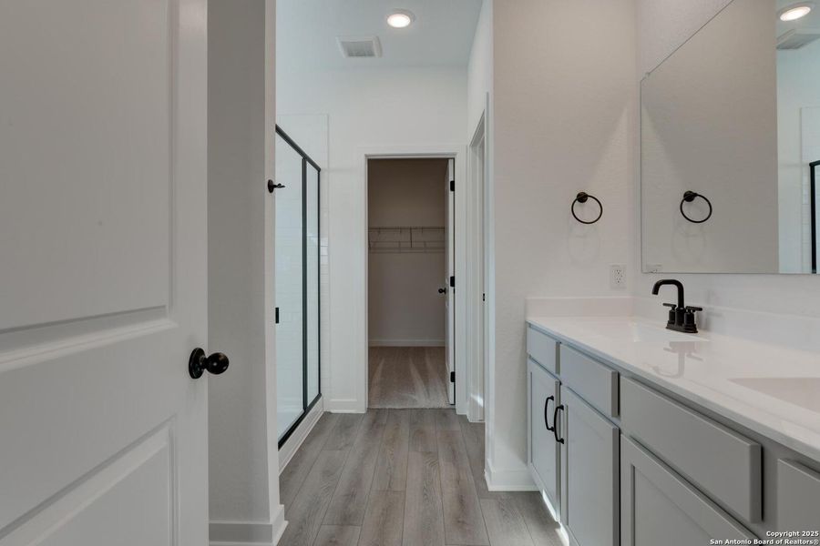 Furnished interior view inside a new home in The Preserve at the Wilder, Adkins (Image 8). Furnished interior view inside a new home in The Preserve at the Wilder, Adkins (Image 8).