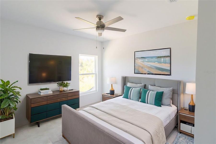 Furnished interior view inside a new home in , Rotonda West (Image 2).