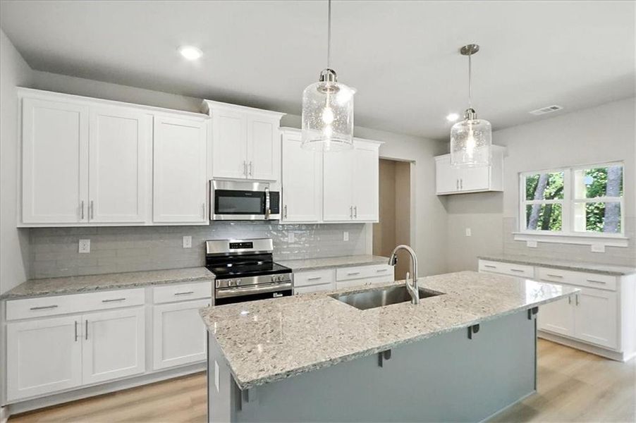 Furnished interior view inside a new home in , Jefferson (Image 8).
