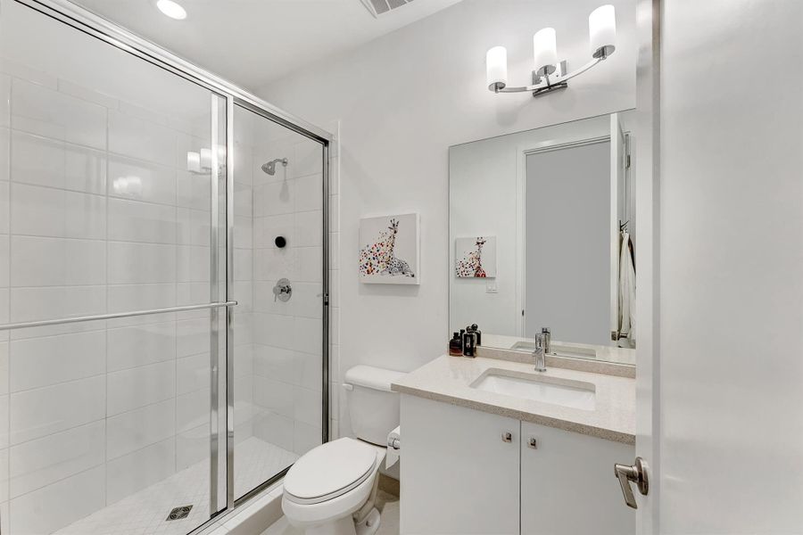 Furnished interior view inside a new home in , Boca Raton (Image 23).