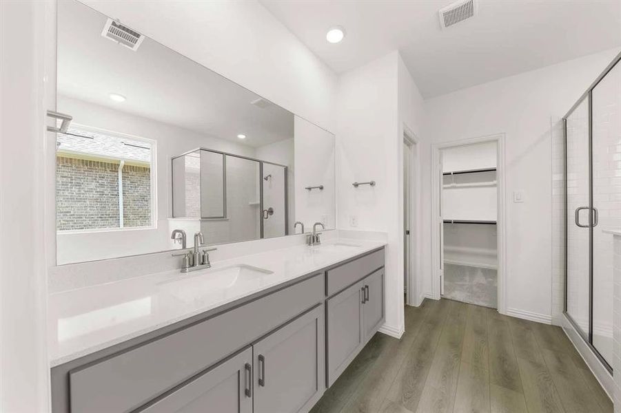 Furnished interior view inside a new home in Brookshire at Legacy Hills-60s, Celina (Image 6).