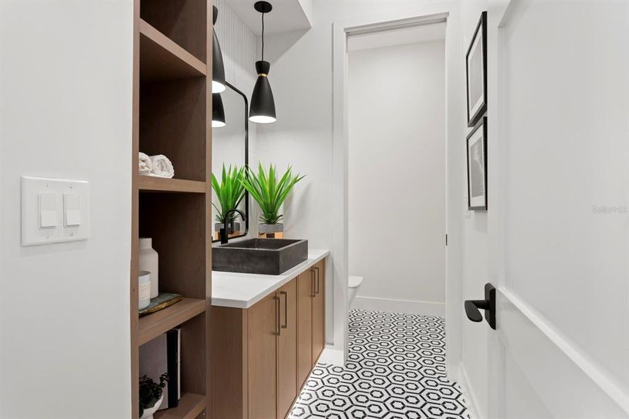 Furnished interior view inside a new home in , Tampa (Image 56). Furnished interior view inside a new home in , Tampa (Image 56).