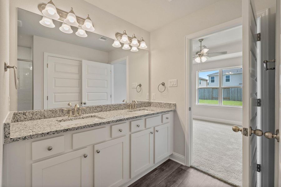 Furnished interior view inside a new home in Grand Oaks Reserve, Cleveland (Image 5).