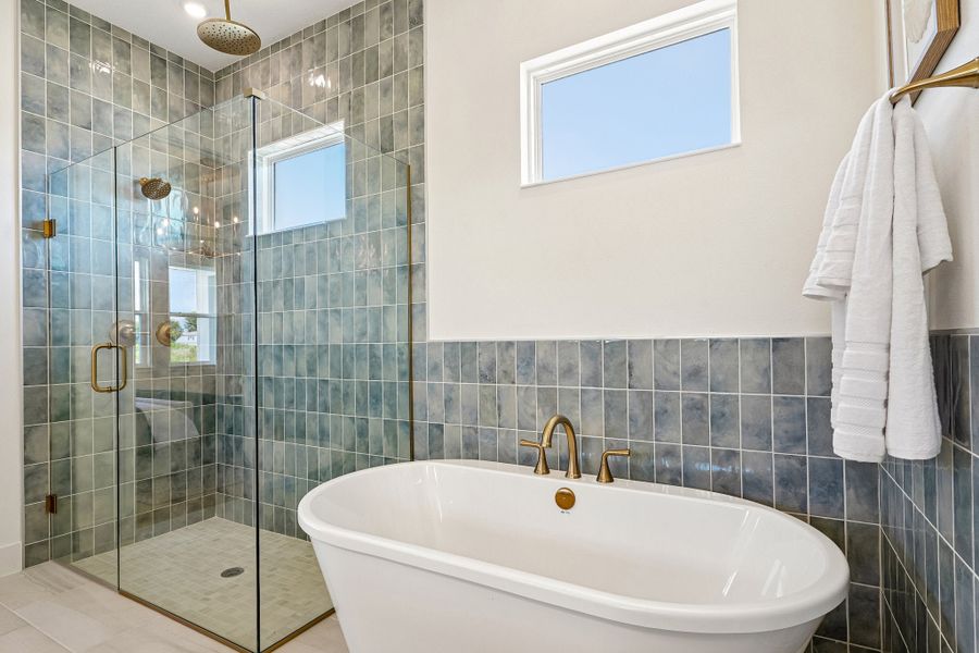 Furnished interior view inside a new home in Northlake at Ovation, Winter Garden (Image 31).