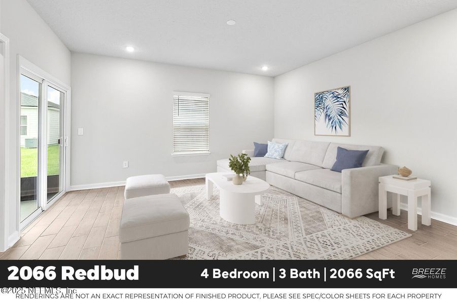 Furnished interior view inside a new home in Saddle Oaks, Jacksonville (Image 5). Furnished interior view inside a new home in Saddle Oaks, Jacksonville (Image 5).