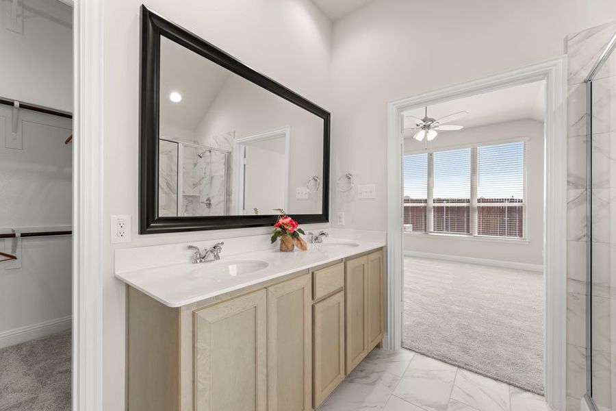 Representative exterior photo of a completed home built from the Cambridge by Impression Homes in Timberbrook, Justin, TX (Image 23). Representative exterior photo of a completed home built from the Cambridge by Impression Homes in Timberbrook, Justin, TX (Image 23).