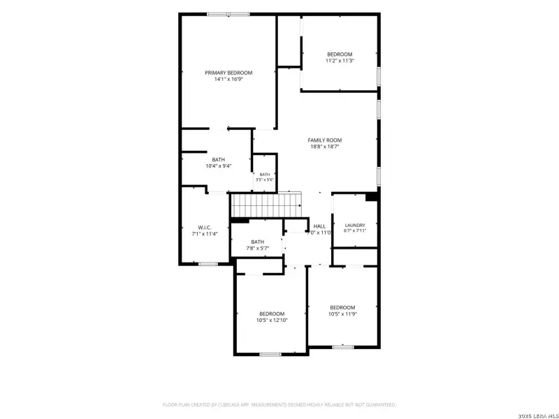 2D floor plan layout of this home in Avenida, Converse, TX (Image 7).