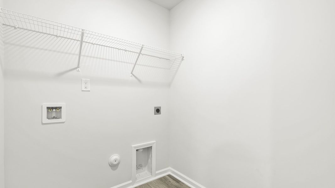 Representative unfurnished interior of a home built from the Kyle by D.R. Horton in Evergreen Landing, Lexington (Image 14).