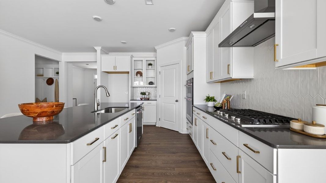 Representative furnished interior of a home built from the Hartwell by D.R. Horton in The Manors at Winston Pointe, Clayton (Image 13).