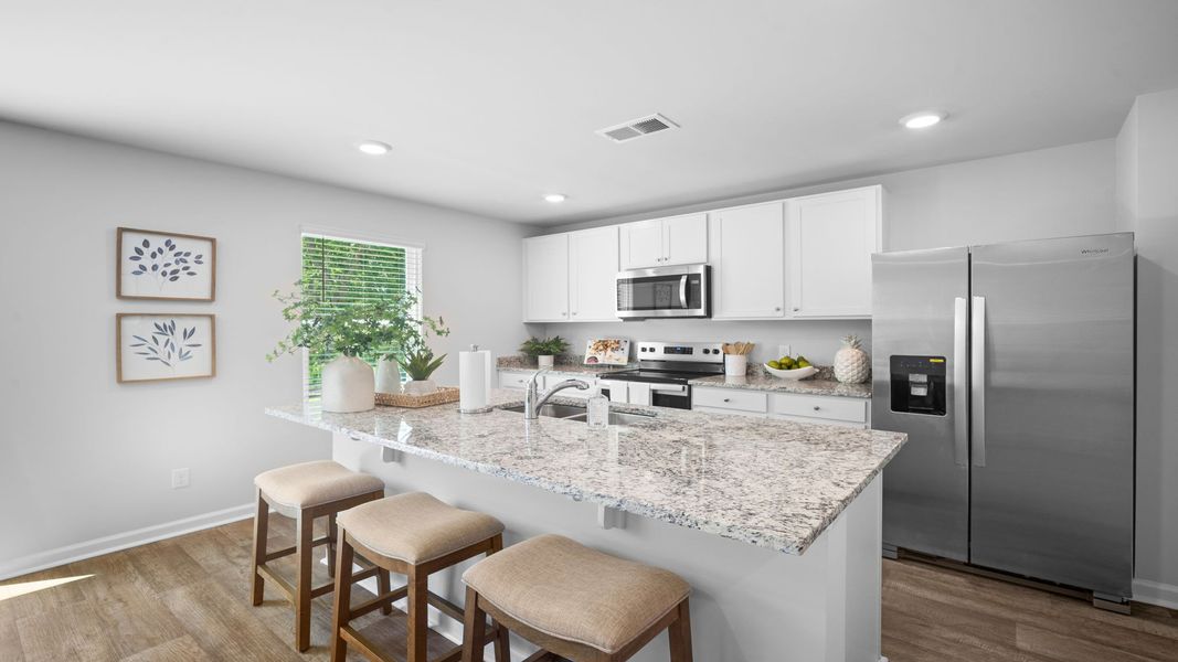 Furnished interior view inside a new home in Cypress Landing, Hardeeville (Image 4).