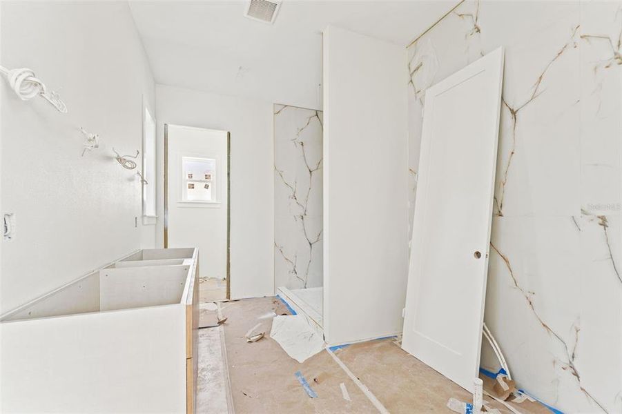 In-progress construction of a new home in , Seminole, FL (Image 9).