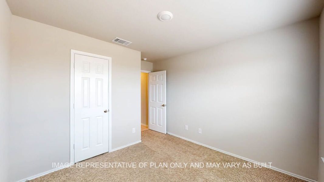 Representative unfurnished interior of a home built from the Camden by D.R. Horton in Reynolds Crossing, Killeen (Image 13).