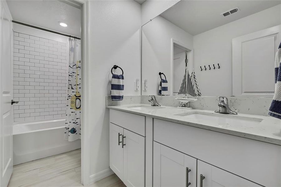 Furnished interior view inside a new home in Angeline: The Estates, Land O' Lakes (Image 17).