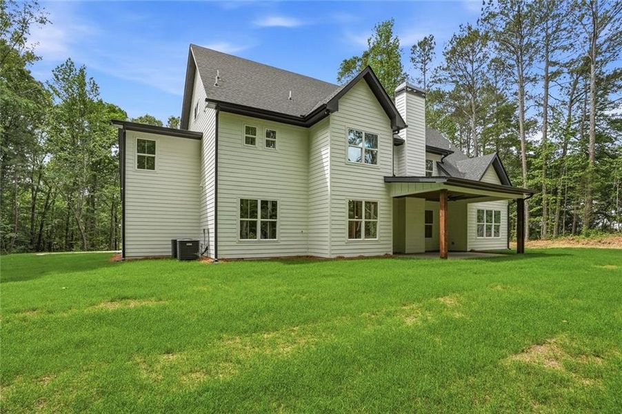 Exterior details and patio area of a home in , Covington (Image 34).