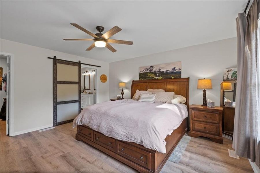 Furnished interior view inside a new home in , White (Image 22). Furnished interior view inside a new home in , White (Image 22).