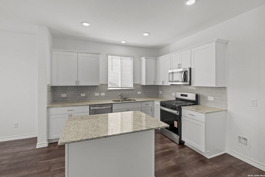 Furnished interior view inside a new home in Davis Ranch, San Antonio (Image 5).