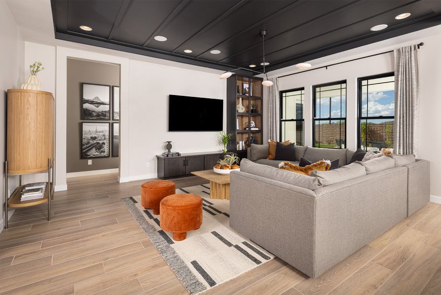 Representative furnished interior of a home built from the Palisade by Taylor Morrison in Verdin Summit Collection, Phoenix (Image 5). Representative furnished interior of a home built from the Palisade by Taylor Morrison in Verdin Summit Collection, Phoenix (Image 5).
