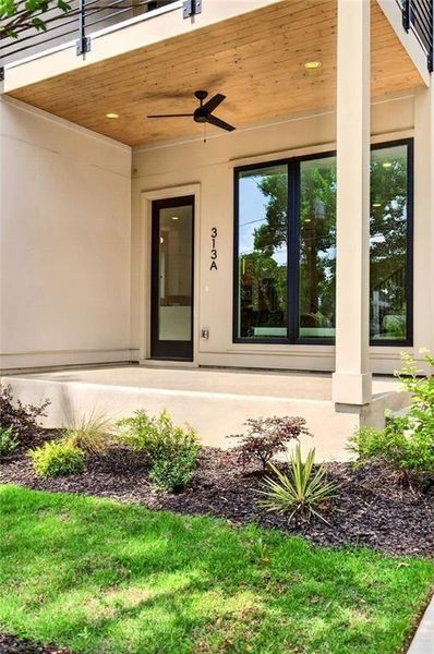 Exterior details and patio area of a home in , Atlanta (Image 31). Exterior details and patio area of a home in , Atlanta (Image 31).
