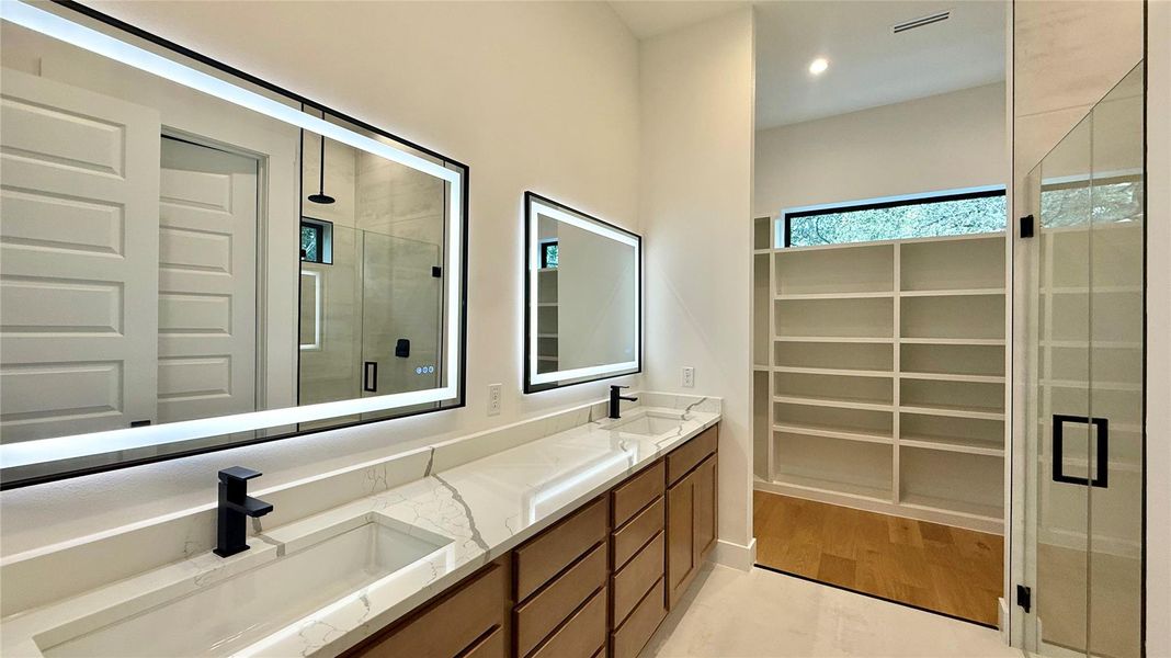Furnished interior view inside a new home in , San Antonio (Image 9).