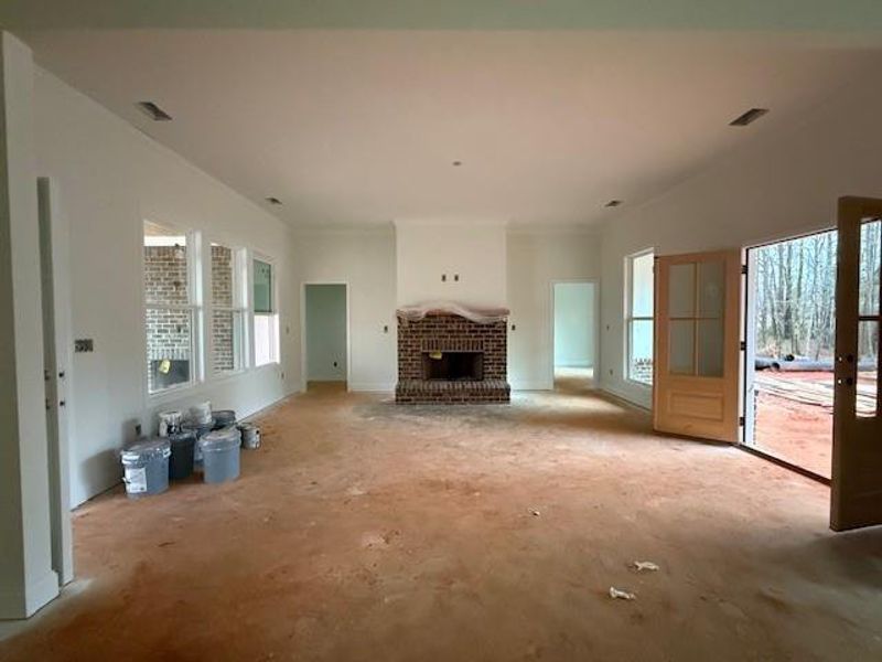 In-progress construction of a new home in , Temple, GA (Image 13).