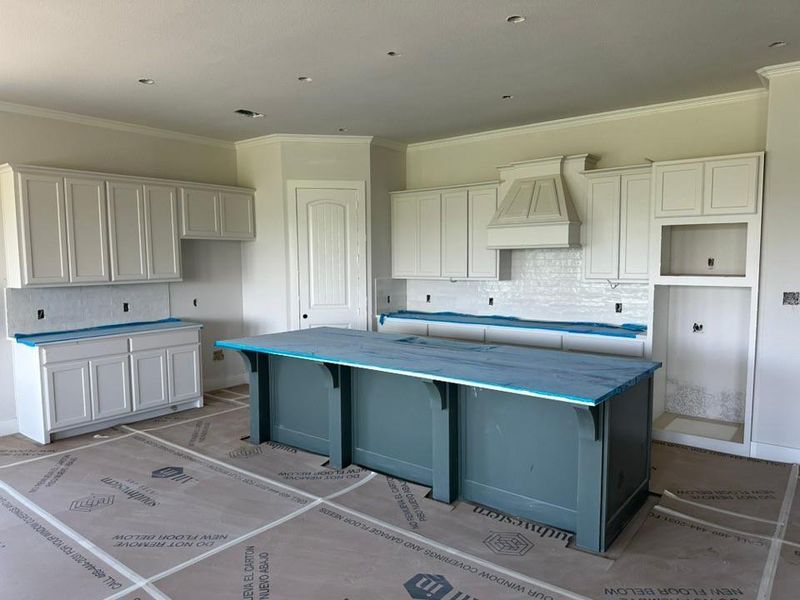 In-progress construction of a new home in Fannin Ranch, Leonard, TX (Image 23).