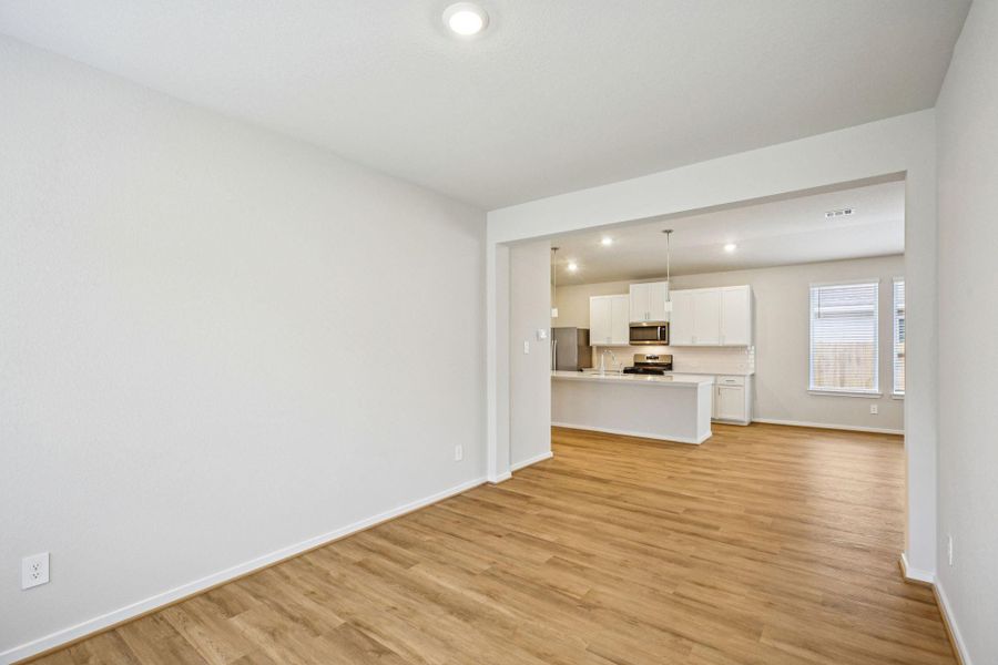 Photo is not of the actual home, but is an inspirational photo of builder’s model home and may depict options, furnishings, and/or decorator features that are not included