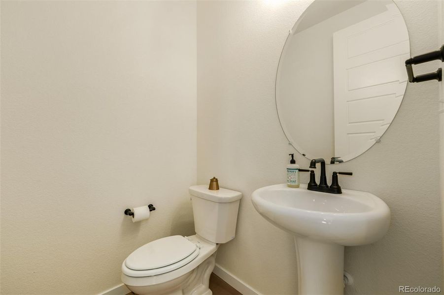 Furnished interior view inside a new home in Haskins Station, Arvada (Image 12).