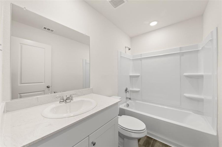 Furnished interior view inside a new home in Meadow Park, Melissa (Image 8). Furnished interior view inside a new home in Meadow Park, Melissa (Image 8).